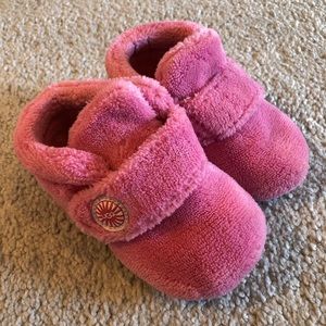 Baby Girl Pink Ugg Booties - Size 3/4